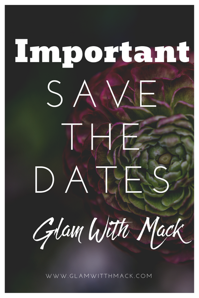 Important Dates to Remember in Paparazzi Accessories.