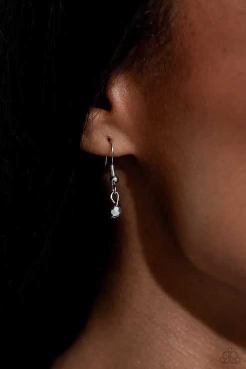 Paparazzi Backstage Beauty Set  Necklace and Bracelet ~ Silver