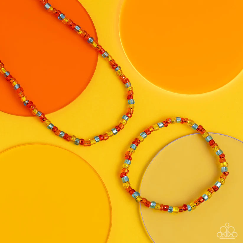 Paparazzi Colorfully Glassy Set