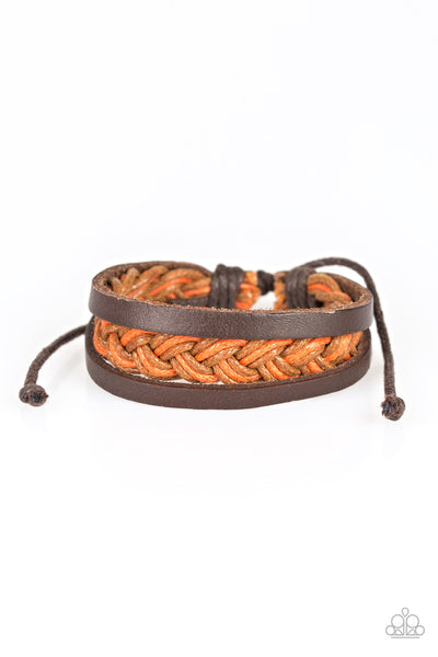 Paparazzi Wander Often - Orange - Studio Bling by Glam With Mack