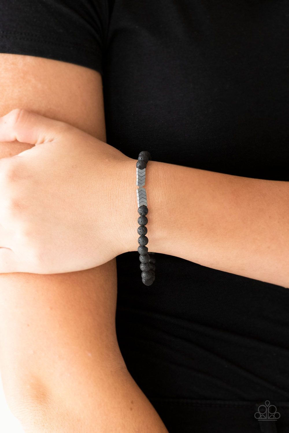 Paparazzi Lost Arrow - Silver - Studio Bling by Glam With Mack