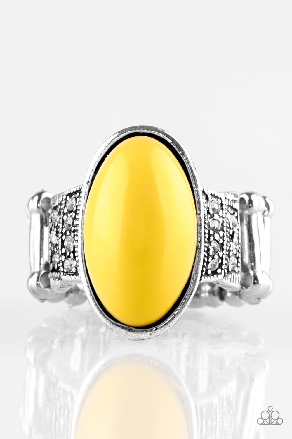 Paparazzi BEAD-To-Know Basis - Yellow