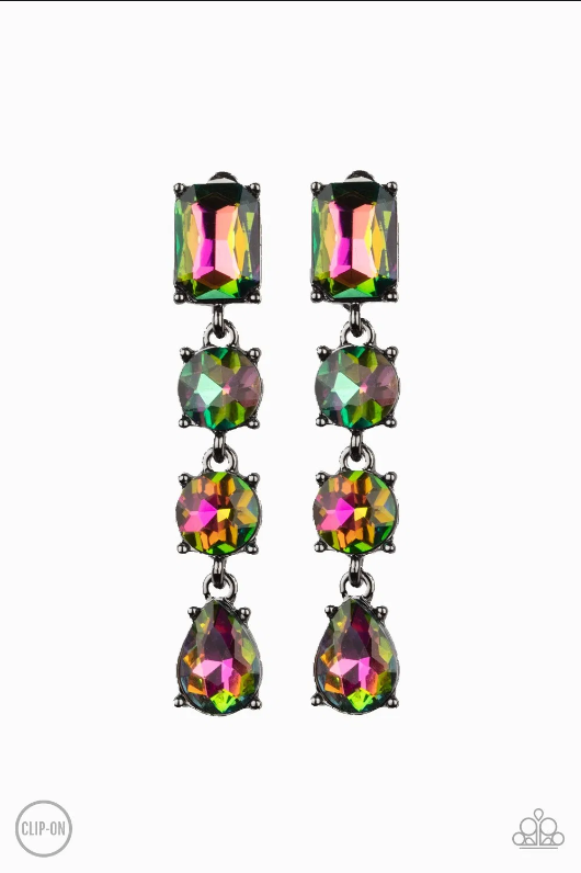 Paparazzi Make A-LIST Multi Clip-On Earrings
