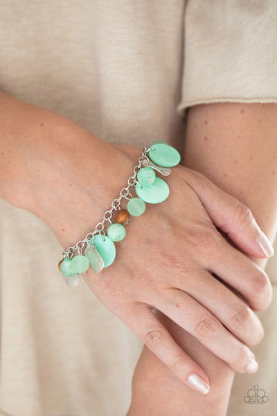 Springtime Springs Green Necklace and Bracelet Set
