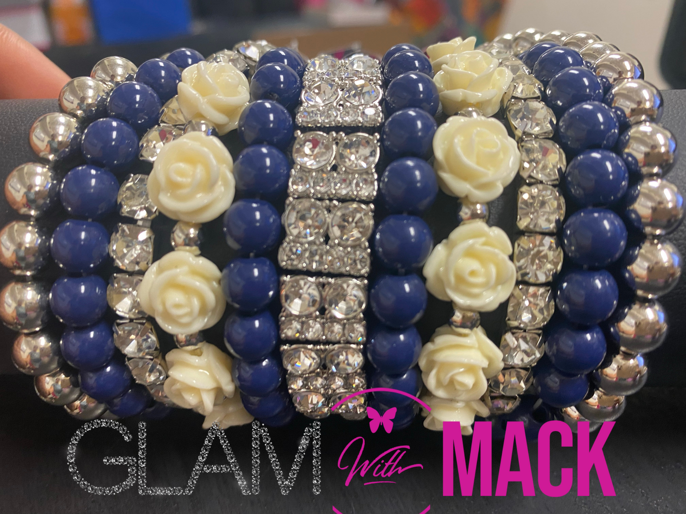 Blue Rose Bling Sweetstacks